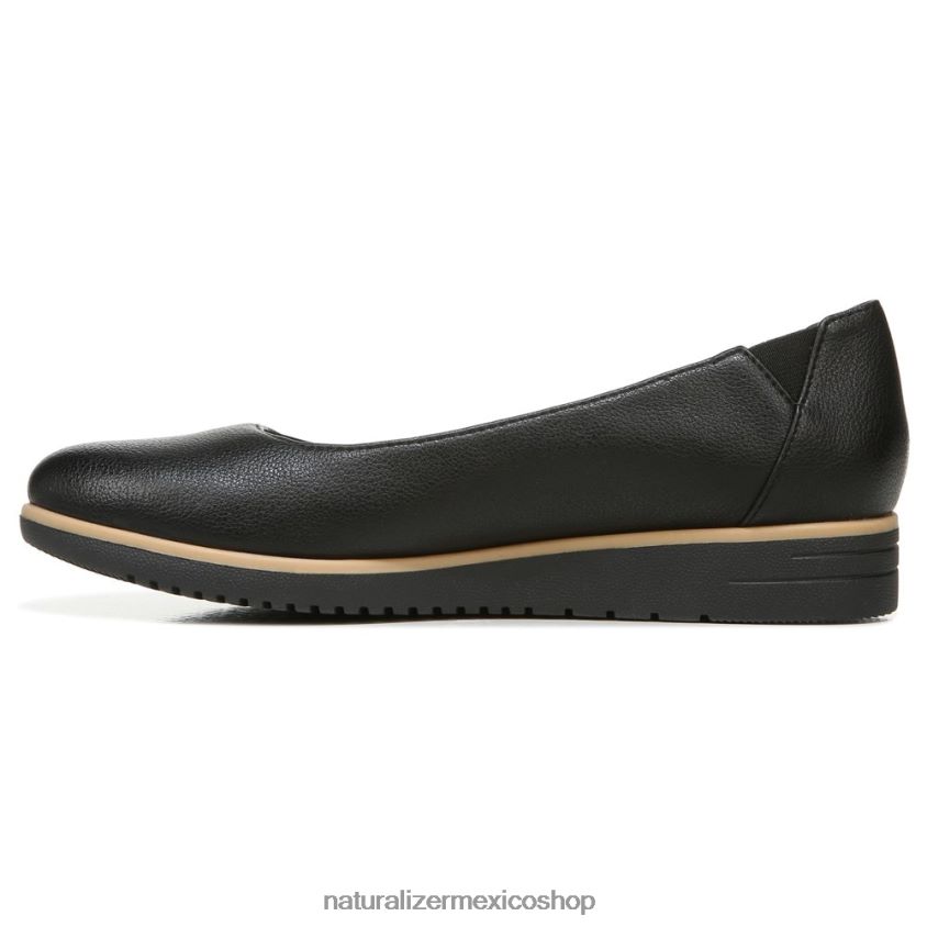pisos | alma idea bailarina plana 60D4P0364 Naturalizer mujer sintético negro