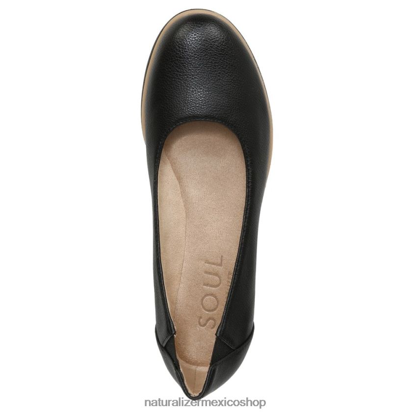 pisos | alma idea bailarina plana 60D4P0364 Naturalizer mujer sintético negro