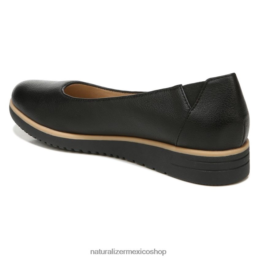 pisos | alma idea bailarina plana 60D4P0364 Naturalizer mujer sintético negro