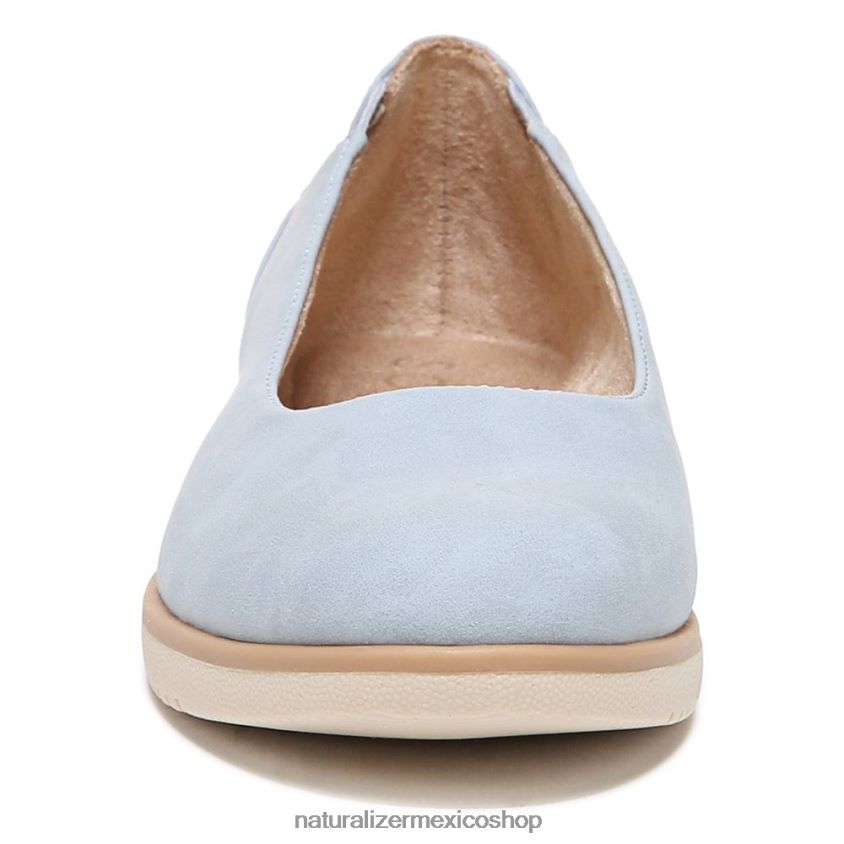pisos | alma idea bailarina plana 60D4P0365 Naturalizer mujer polvo azul sintético