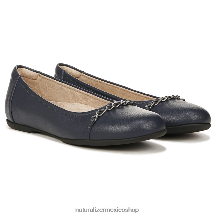 pisos | alma mística plana 60D4P042 Naturalizer mujer sintético azul marino