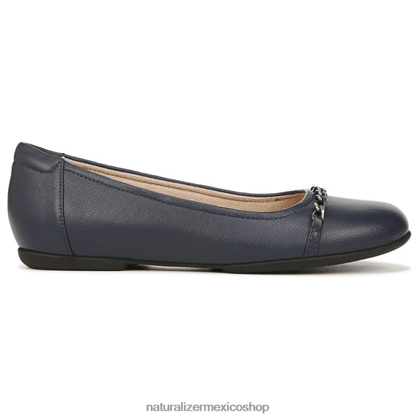 pisos | alma mística plana 60D4P042 Naturalizer mujer sintético azul marino