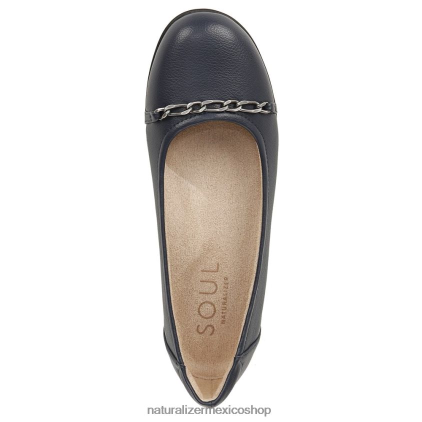 pisos | alma mística plana 60D4P042 Naturalizer mujer sintético azul marino