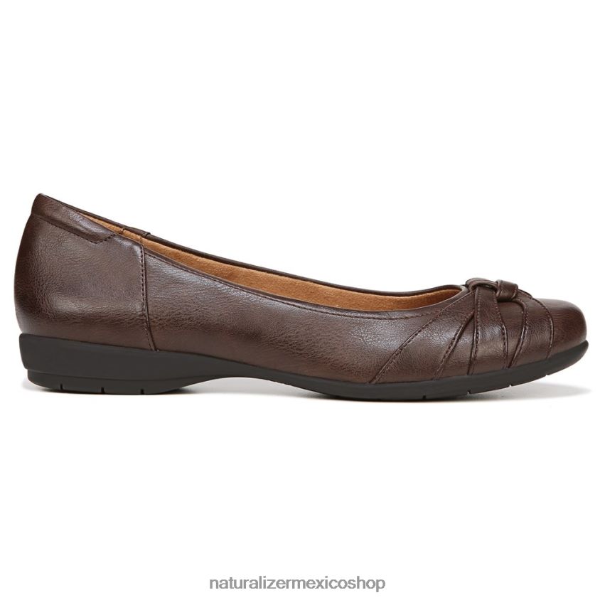 pisos | alma regalo plana 60D4P0392 Naturalizer mujer sintético marrón