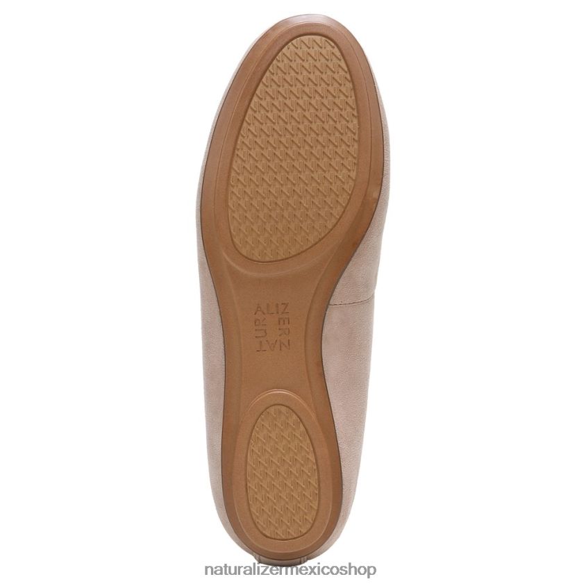 pisos | bailarinas maxwell 60D4P0187 Naturalizer mujer gamuza de deriva de arena