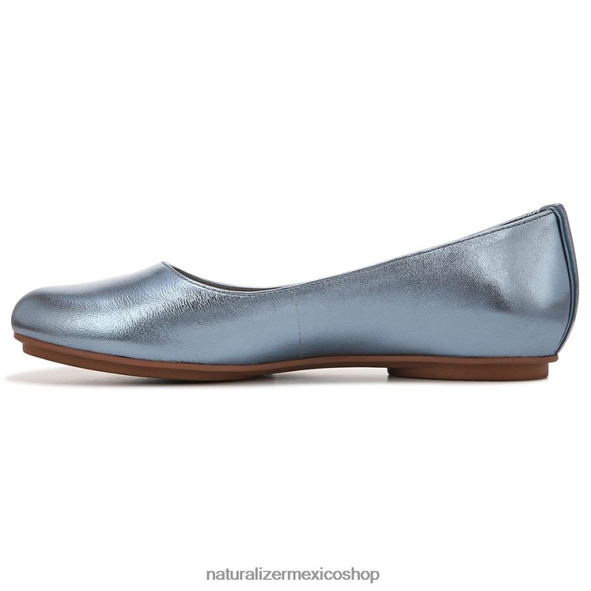 pisos | bailarinas maxwell 60D4P0190 Naturalizer mujer cuero azul aire océano