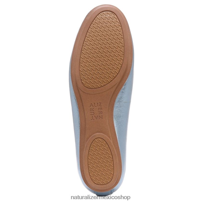 pisos | bailarinas maxwell 60D4P0190 Naturalizer mujer cuero azul aire océano