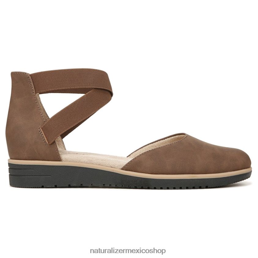 pisos | introducción del alma plana 60D4P0329 Naturalizer mujer sintético marrón canela