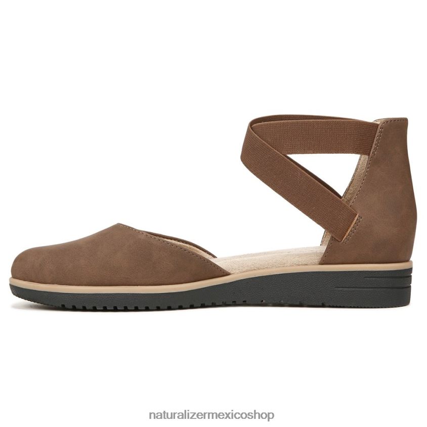 pisos | introducción del alma plana 60D4P0329 Naturalizer mujer sintético marrón canela
