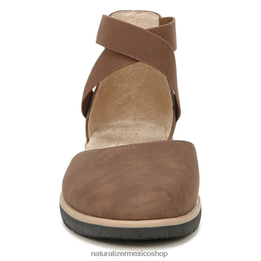 pisos | introducción del alma plana 60D4P0329 Naturalizer mujer sintético marrón canela