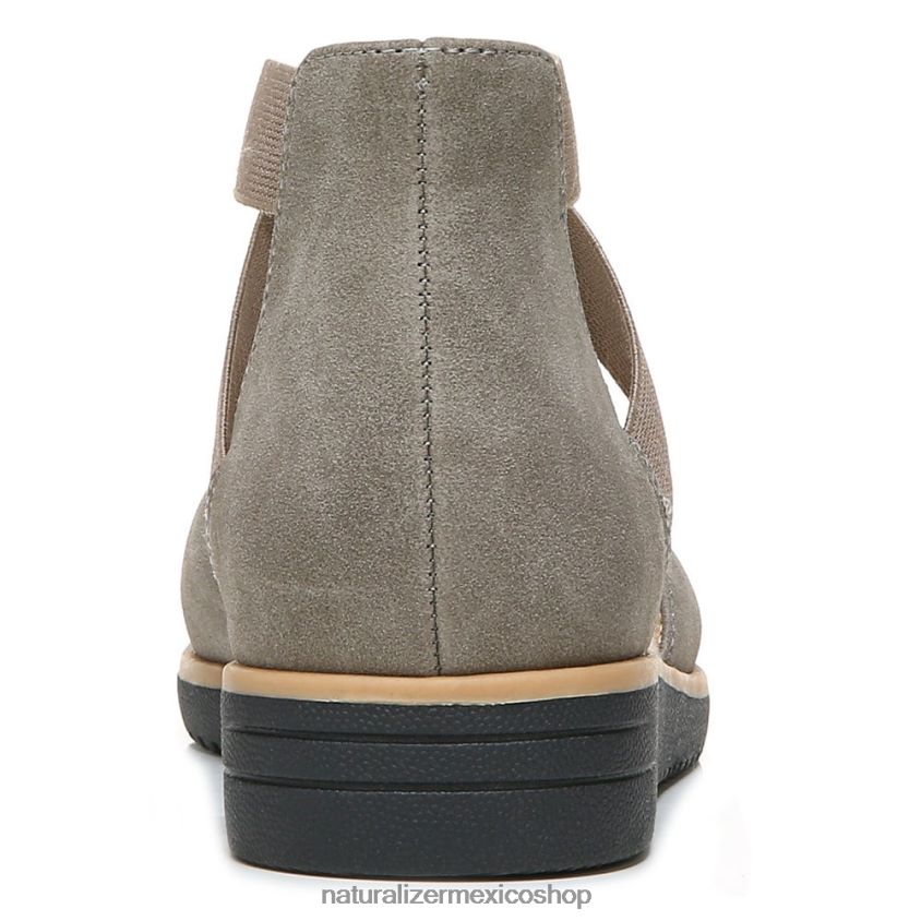 pisos | introducción del alma plana 60D4P0330 Naturalizer mujer nubuck sintético gris