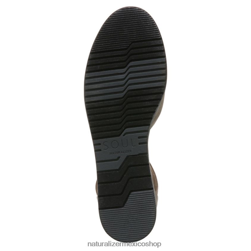 pisos | introducción del alma plana 60D4P0330 Naturalizer mujer nubuck sintético gris