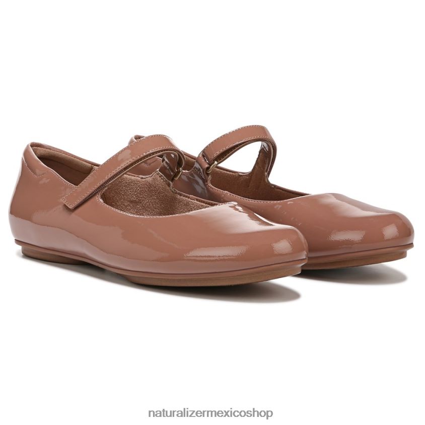 pisos | merceditas maxwell planas 60D4P050 Naturalizer mujer cuero avellana
