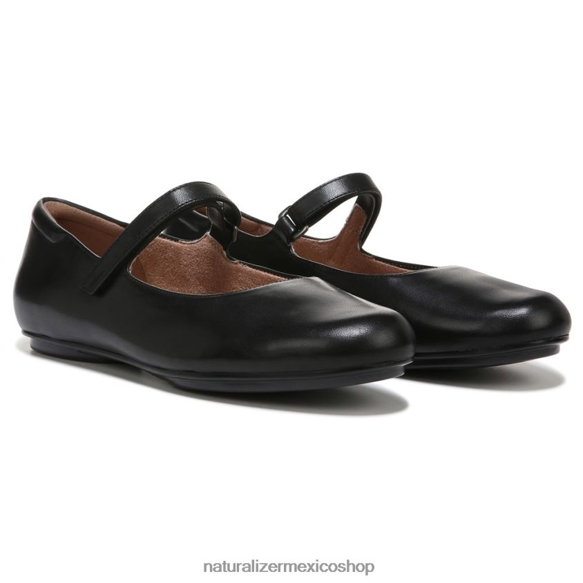 pisos | merceditas maxwell planas 60D4P051 Naturalizer mujer cuero negro