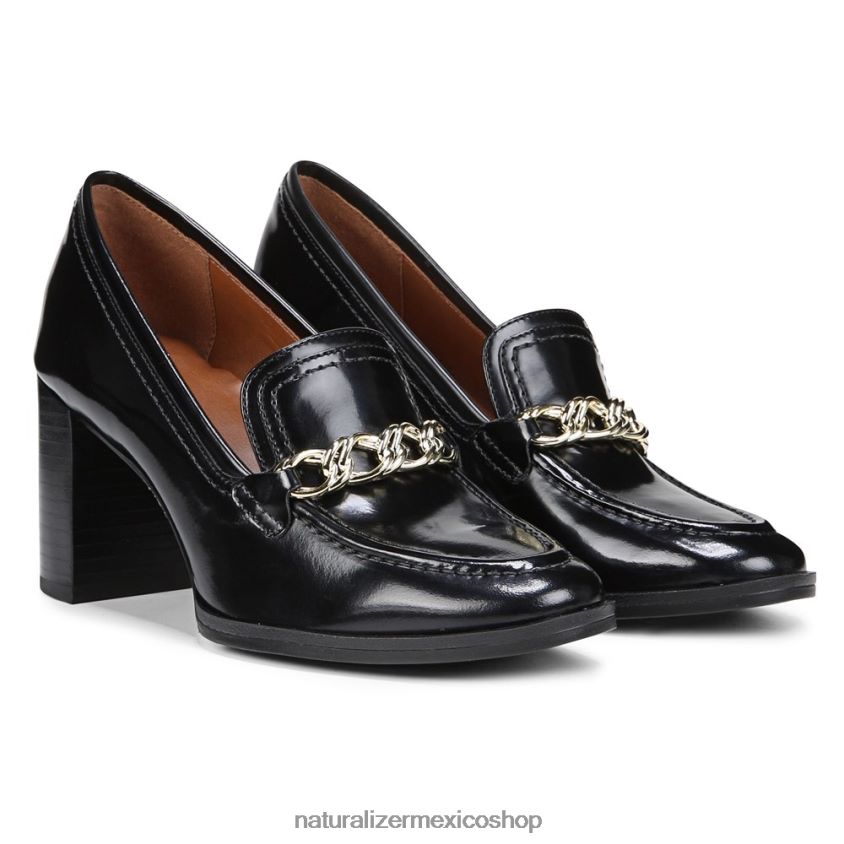 bombas | 27 editar bomba de felicidad 60D4P036 Naturalizer mujer cuero negro
