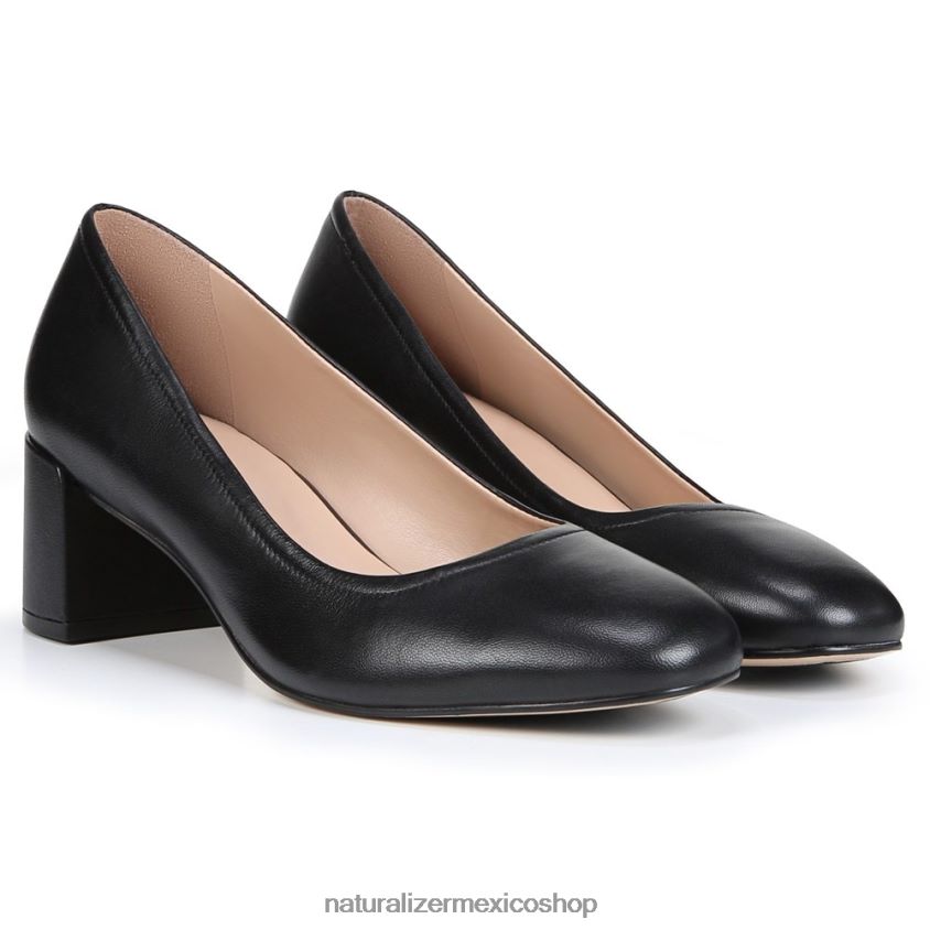 bombas | 27 editar bomba rebecca 60D4P0415 Naturalizer mujer cuero negro