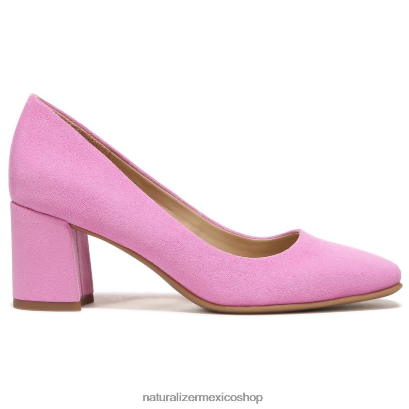 bombas | bomba de advertencia 60D4P0518 Naturalizer mujer tela rosa rosa salvaje