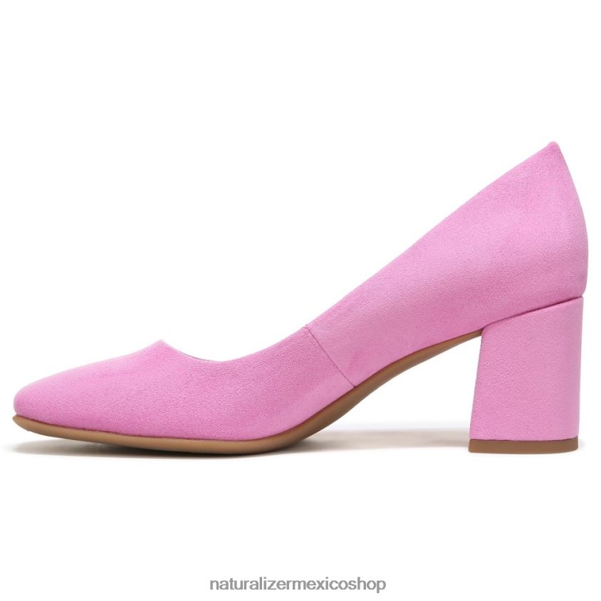 bombas | bomba de advertencia 60D4P0518 Naturalizer mujer tela rosa rosa salvaje