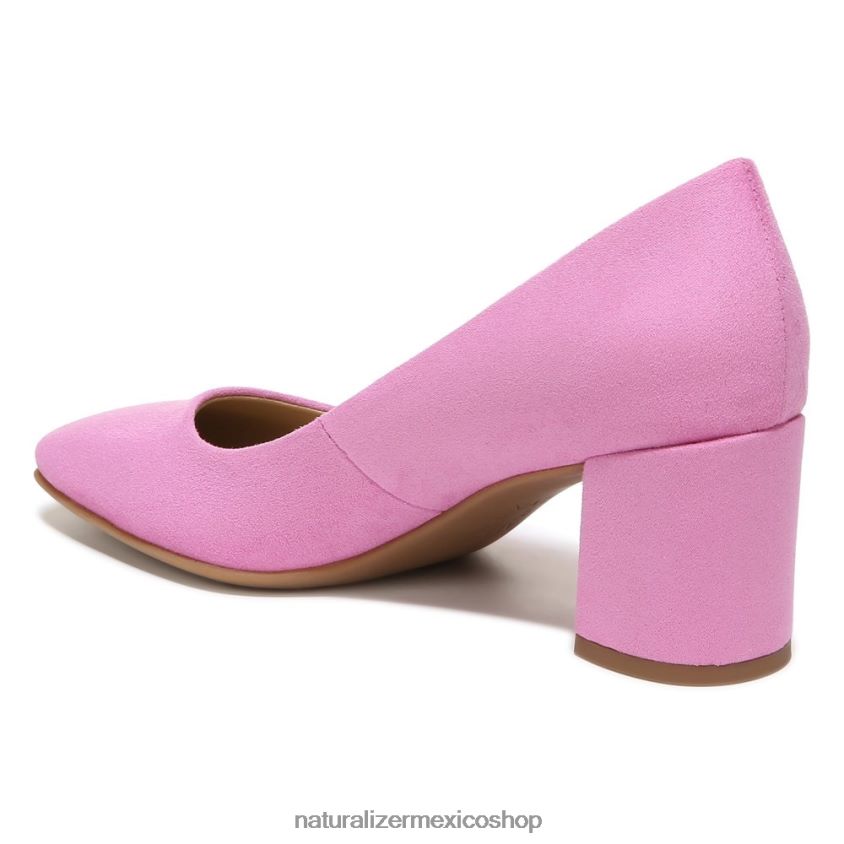 bombas | bomba de advertencia 60D4P0518 Naturalizer mujer tela rosa rosa salvaje