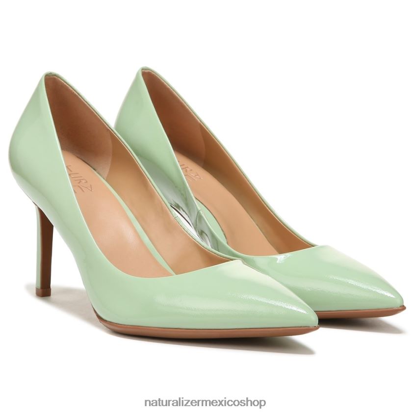 bombas | bomba de anna 60D4P0204 Naturalizer mujer cuero menta