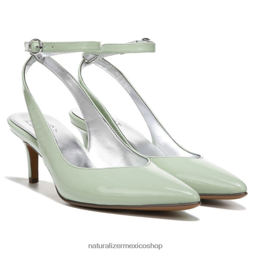 bombas | bomba eliya 60D4P0671 Naturalizer mujer cuero verde