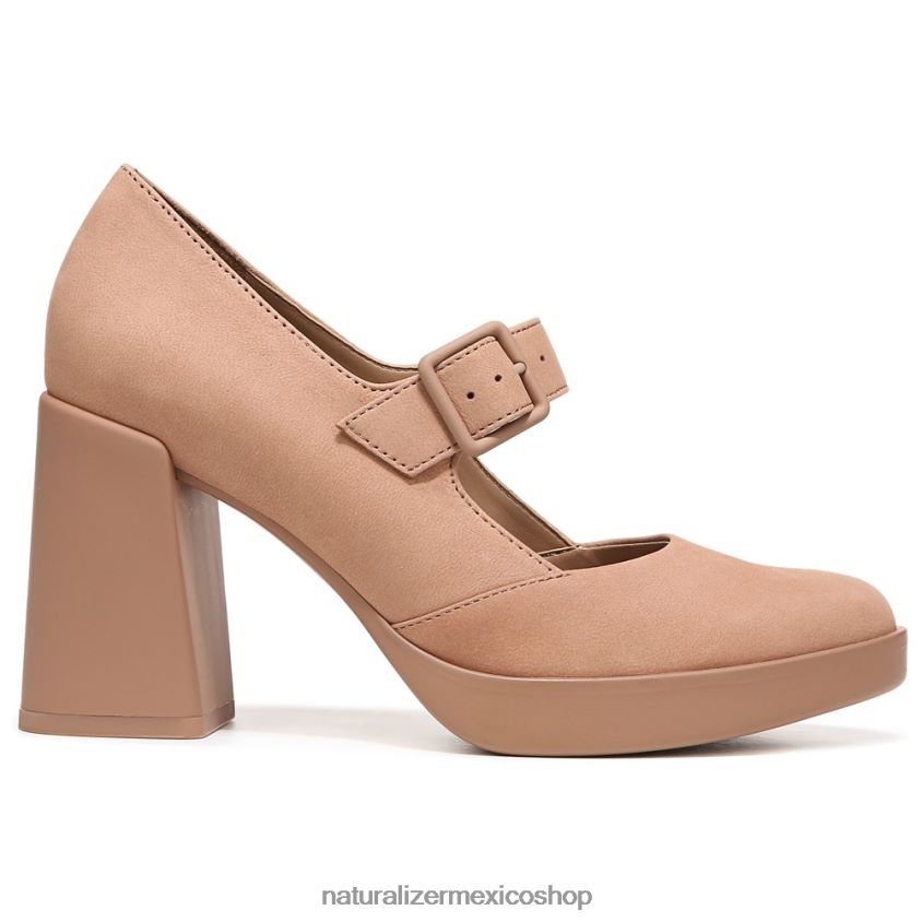 bombas | bomba gen n chispa mary jane 60D4P0262 Naturalizer mujer masa de galletas de cuero