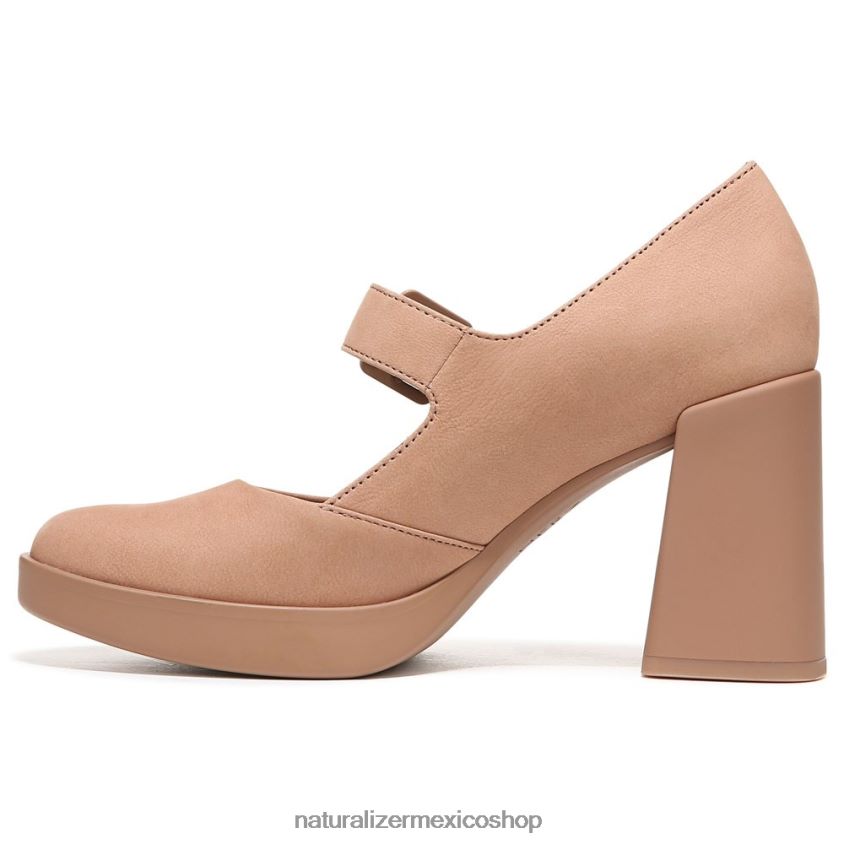 bombas | bomba gen n chispa mary jane 60D4P0262 Naturalizer mujer masa de galletas de cuero