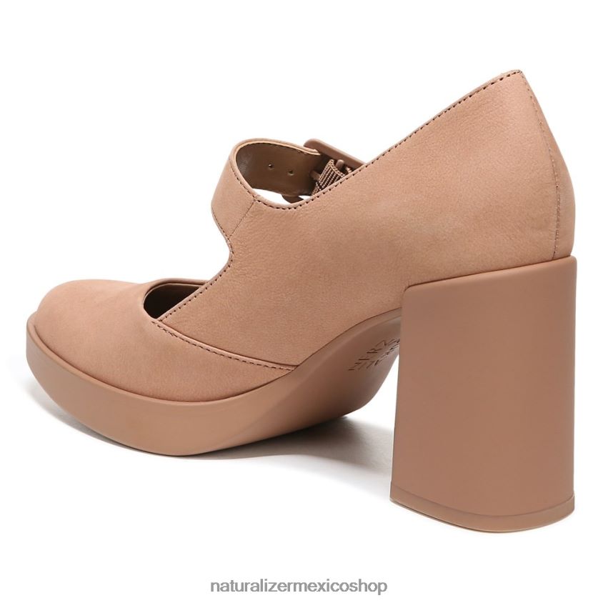 bombas | bomba gen n chispa mary jane 60D4P0262 Naturalizer mujer masa de galletas de cuero
