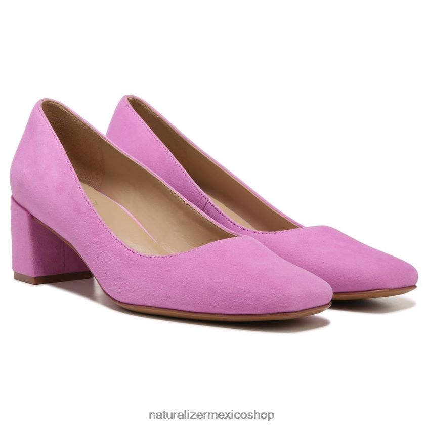 bombas | bomba karina 60D4P0163 Naturalizer mujer ante rosa salvaje