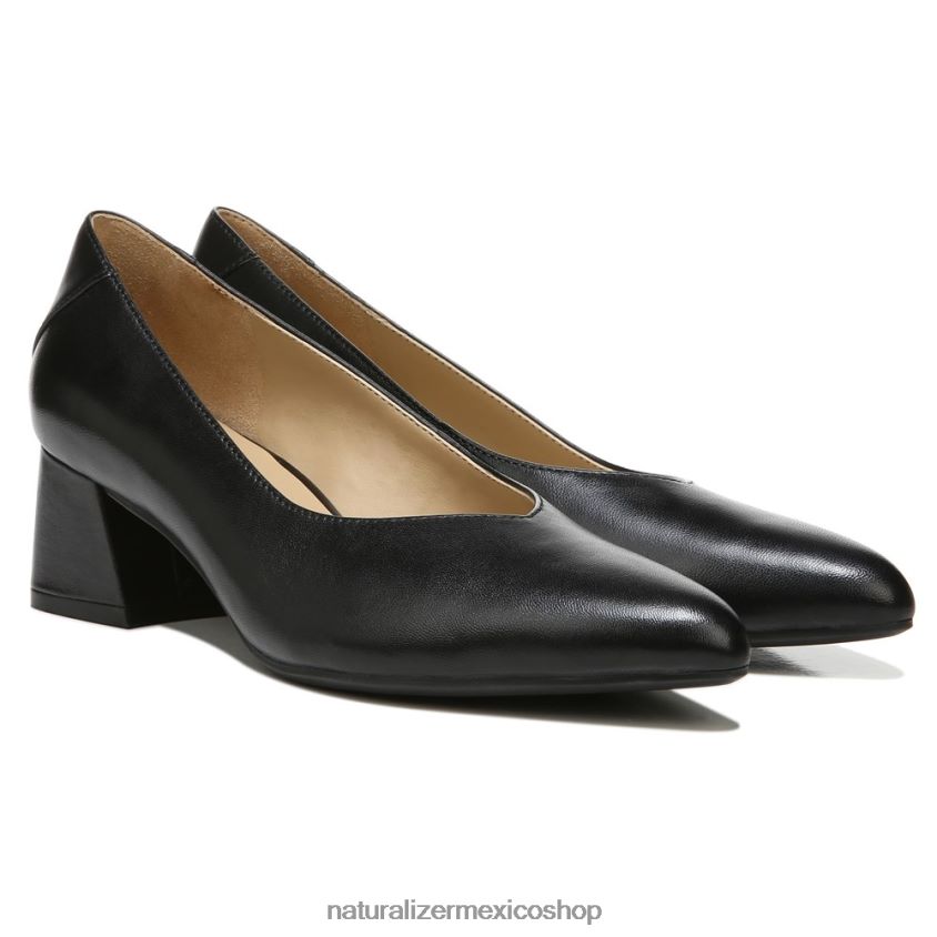 bombas | bomba malynn 60D4P0592 Naturalizer mujer cuero negro