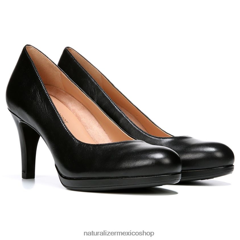 bombas | bomba michelle 60D4P0534 Naturalizer mujer cuero negro