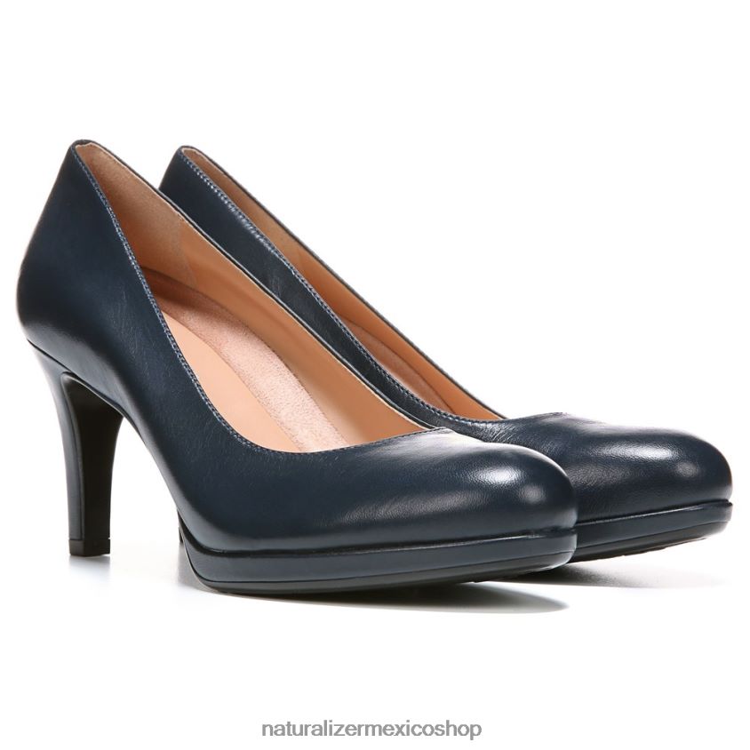 bombas | bomba michelle 60D4P0535 Naturalizer mujer cuero azul marino